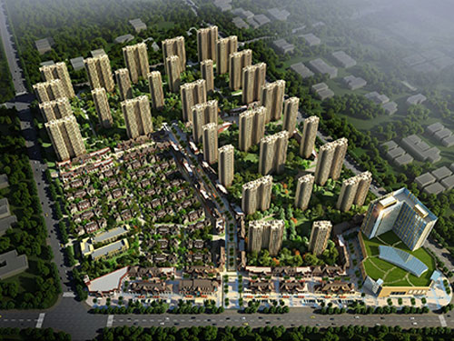 保利香檳鳥瞰圖